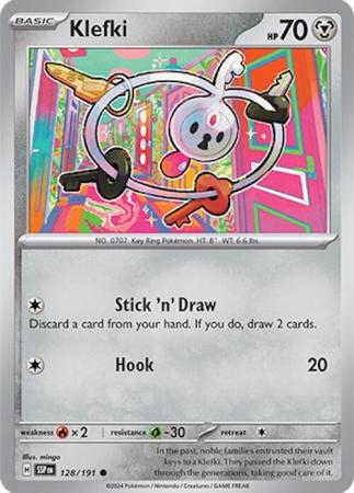 Scarlett & Violet Surging Sparks :  128/191 - Klefki -Common