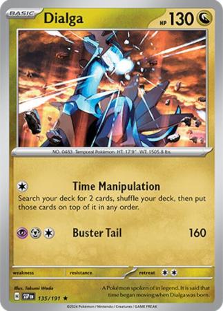 Scarlett & Violet Surging Sparks : 135/191 - Dialga - Holo Rare