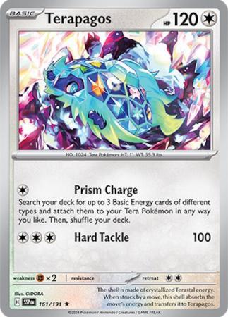 Scarlett & Violet Surging Sparks - 161/191 - Terapagos Holo Rare
