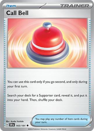 Scarlett & Violet Surging Sparks : 165/191 - Call Bell - Uncommon