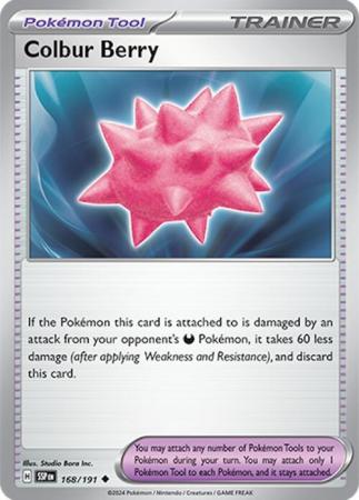Scarlett & Violet Surging Sparks : 168/191 -Colbur Berry -  Uncommon