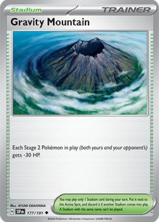 Scarlett & Violet Surging Sparks : 177/191 -Gravity Mountain - Uncommon