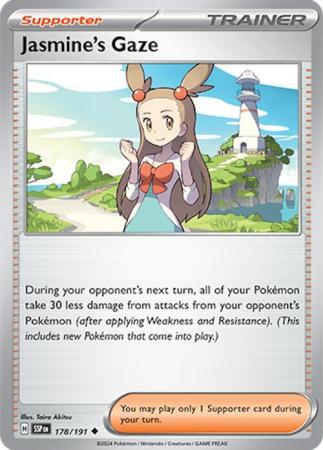 Scarlett & Violet Surging Sparks : 178/191 - Jasmine's Gaze - Uncommon