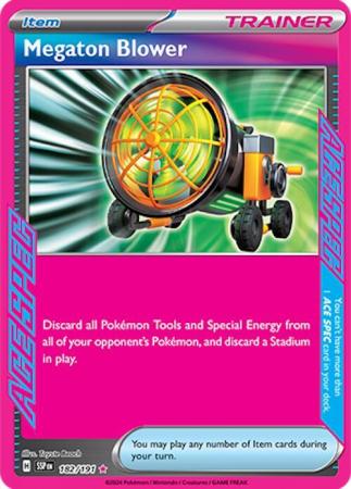 Scarlett & Violet Surging Sparks : 182/191 - Megaton Blower  - Ace Rare