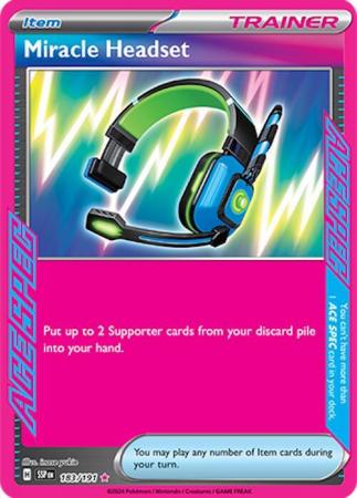 Scarlett & Violet Surging Sparks :183/191 - Miracle Headset - Ace Rare