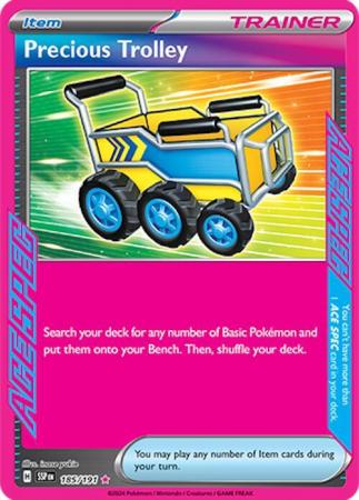 Scarlett & Violet Surging Sparks : 185/191 - Precious Trolley - Ace Rare