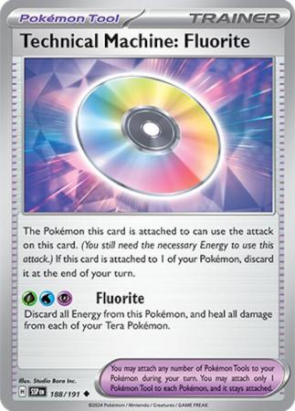 Scarlett & Violet Surging Sparks : 188/191 - Technical Machine: Fluorite - Uncommon