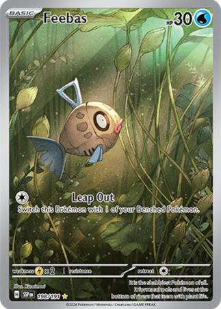 Scarlett & Violet Surging Sparks : 198/191 - Feebas - Illustration Rare