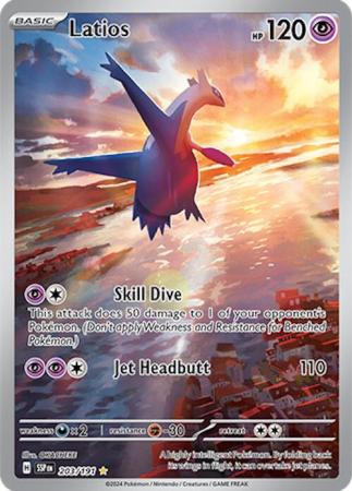 Scarlett & Violet Surging Sparks : 203/191 - Latios - Illustration Rare
