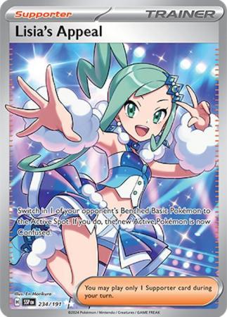 Scarlett & Violet Surging Sparks : 234/191 -  Lisia's Appeal -  Full Art Secret Rare