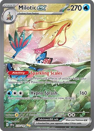 Scarlett & Violet Surging Sparks : Milotic ex - 237/191 - Special Illustration Rare