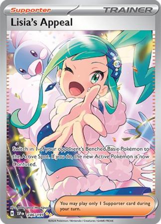 Scarlett & Violet Surging Sparks :  246/191 - Lisia's Appeal - Special Illustration Rare