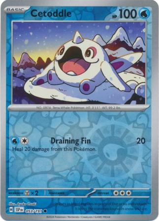 Scarlett & Violet Surging Sparks : 053/191 - Cetoddle - Common Reverse Holo