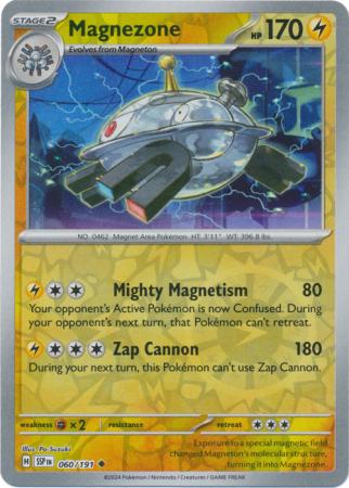 Scarlett & Violet Surging Sparks : 060/191 - Magnezone - Uncommon Reverse Holo