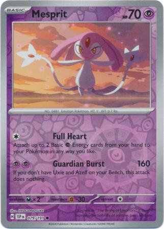 Scarlett & Violet Surging Sparks : 079/191 - Mesprit - Common Reverse Holo