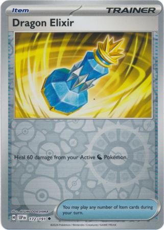 Scarlett & Violet Surging Sparks : 172/191 - Dragon Elixir - Uncommon Reverse Holo