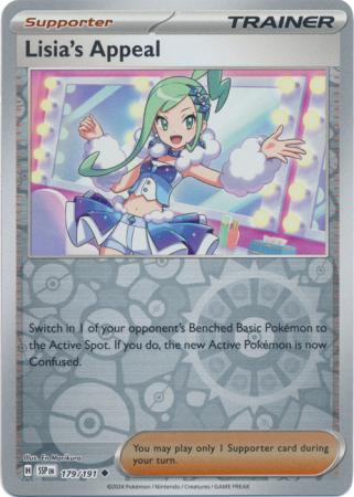 Scarlett & Violet Surging Sparks : 179/191 - Lisia's Appeal - Uncommon Reverse Holo