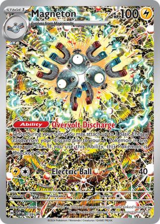 Scarlett & Violet Surging Sparks - SVP159 - Magneton  Illustration Rare Promo