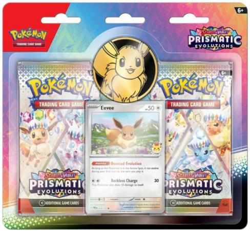 Scarlet & Violet: Prismatic Evolutions: Two Pack Blister