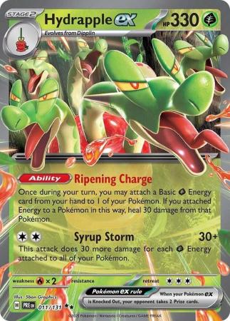 Scarlet & Violet: Prismatic Evolutions: 011/131 - Hydrapple ex - Ultra Rare