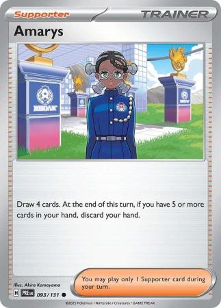 Scarlet & Violet: Prismatic Evolutions: 093/131 - Amarys - Common