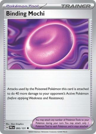 Scarlet & Violet: Prismatic Evolutions: 095/131 - Binding Mochi - Uncommon