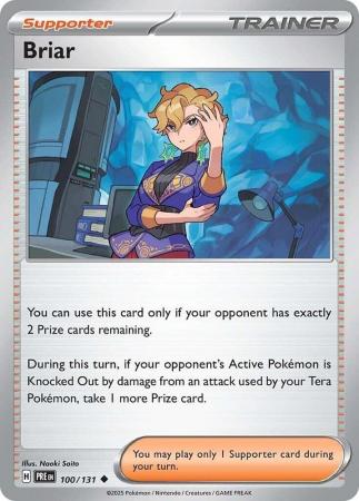 Scarlet & Violet: Prismatic Evolutions: 100/131 - Briar - Uncommon