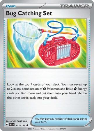 Scarlet & Violet: Prismatic Evolutions: 102/131 - Bug Catching Set - Uncommon