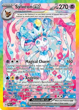Scarlet & Violet: Prismatic Evolutions: 156/131 - Sylveon ex - Special Illustration Rare