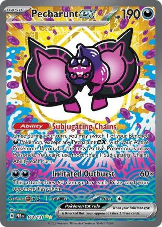 Scarlet & Violet: Prismatic Evolutions: 163/131 - Pecharunt ex - Special Illustration Rare