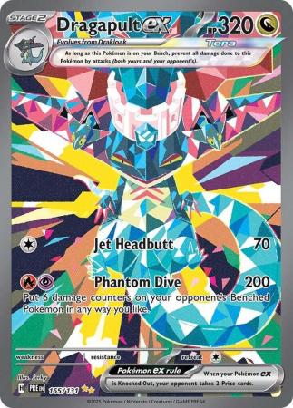 Scarlet & Violet: Prismatic Evolutions: 165/131 - Dragapult ex - Special Illustration Rare
