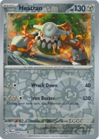 Scarlet & Violet: Prismatic Evolutions: 068/131 - Heatran - Uncommon Reverse Holo
