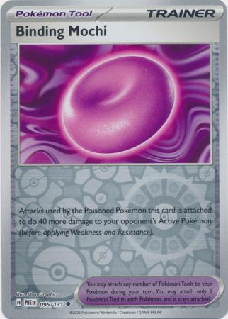 Scarlet & Violet: Prismatic Evolutions: 095/131 - Binding Mochi - Uncommon Reverse Holo