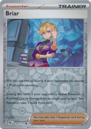 Scarlet & Violet: Prismatic Evolutions: 100/131 - Briar - Uncommon Reverse Holo
