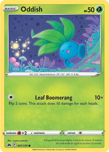 Oddish - 001/159 - Crown Zenith (CRZ)