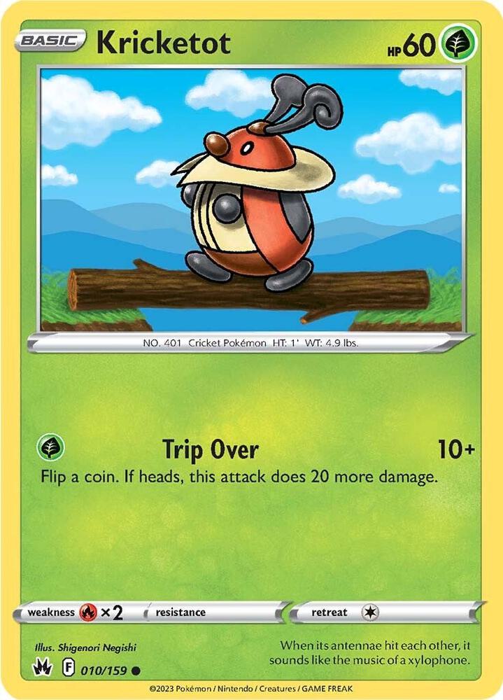 Kricketot - 010/159 - Crown Zenith (CRZ)
