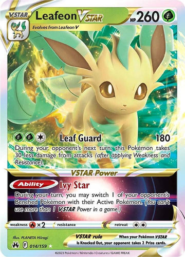Leafeon VSTAR - 014/159 - Crown Zenith (CRZ)