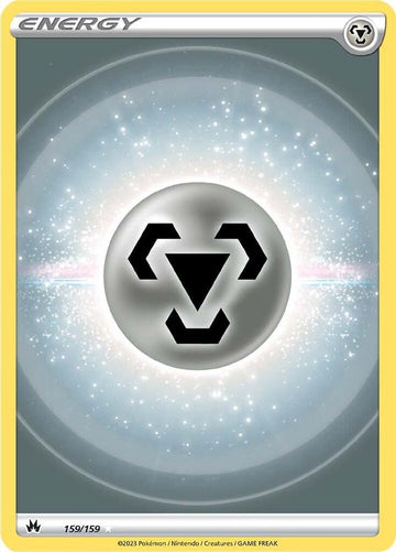 Metal Energy (Texture Full Art) - 159/159 - Crown Zenith (CRZ)