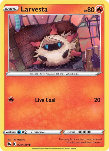 Larvesta - 024/159 - Crown Zenith (CRZ)