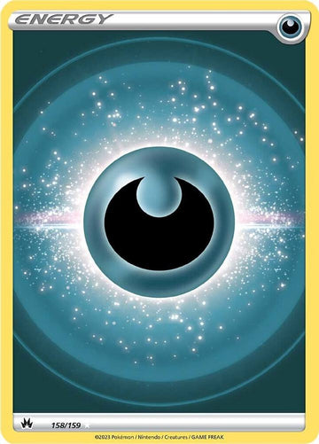 Darkness Energy (Texture Full Art) - Crown Zenith 158/159 (CRZ)