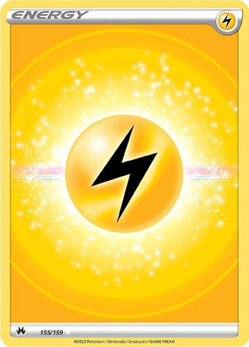 Lightning Energy (Texture Full Art) - 155/159 - Crown Zenith (CRZ)