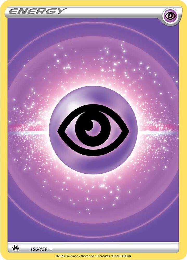 Psychic Energy (Texture Full Art) - 156/159 - Crown Zenith (CRZ)