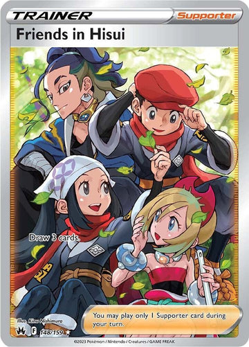 Friends in Hisui (Full Art) - Crown Zenith 148/159 (CRZ)