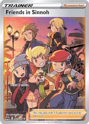 Friends in Sinnoh (Full Art) - Crown Zenith 149/159  (CRZ)