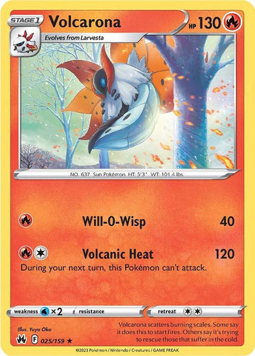 Volcarona - 025/159 - Crown Zenith (CRZ)