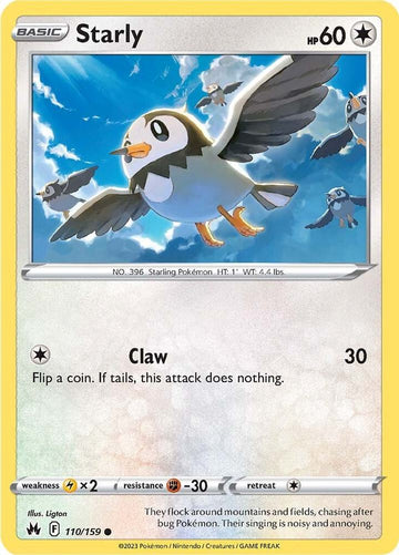 Starly - 110/159 - Crown Zenith (CRZ)