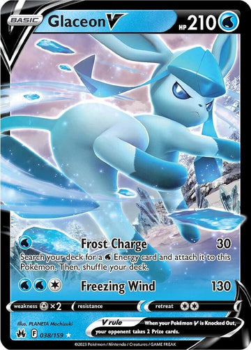 Glaceon V - Crown Zenith 038/159 (CRZ)
