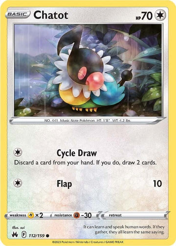 Chatot - Crown Zenith 112/159 (CRZ)