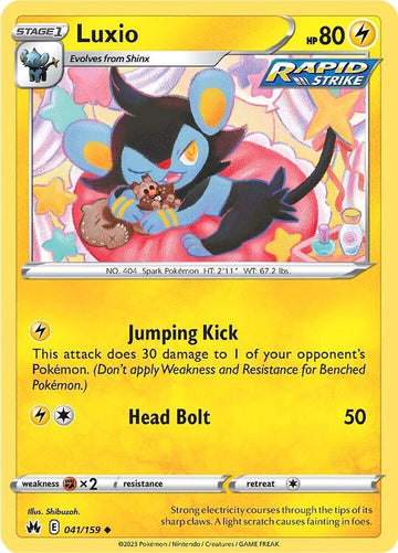 Luxio (41) - 041/159 - Crown Zenith (CRZ)