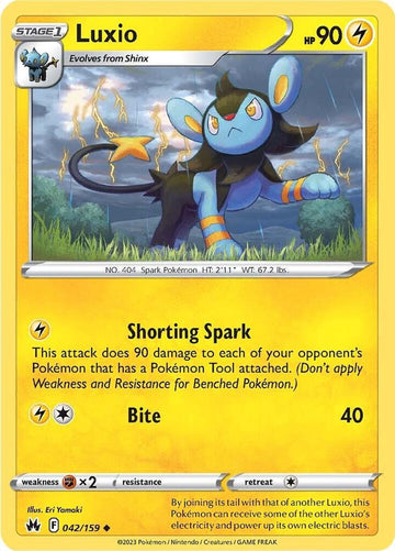 Luxio (42) - 042/159 - Crown Zenith (CRZ)